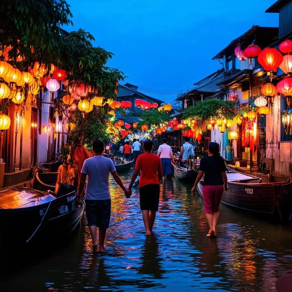 Hoi An Lanterns at Night