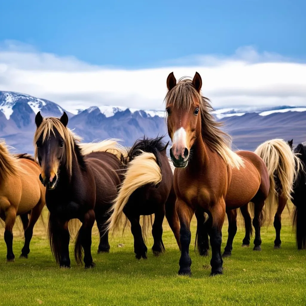 Horses in Iceland