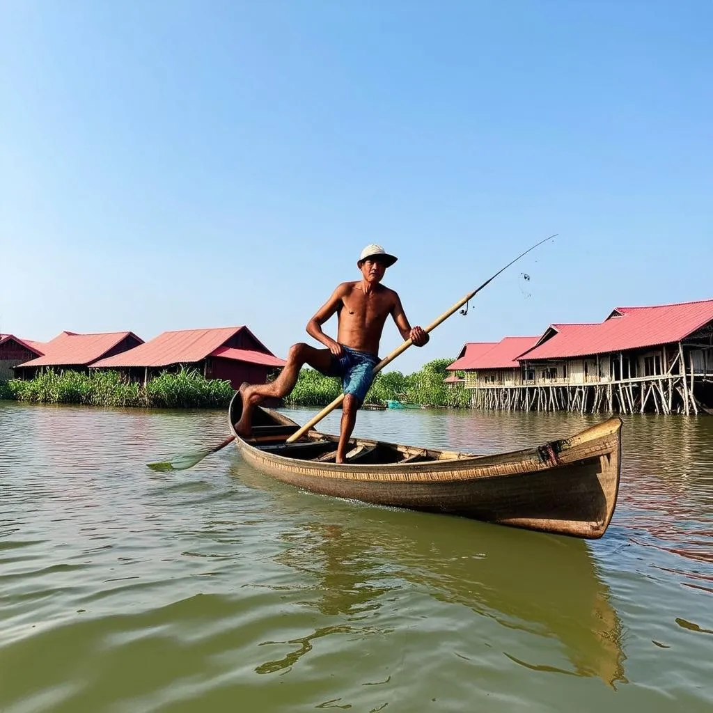 Inle Lake fisherman