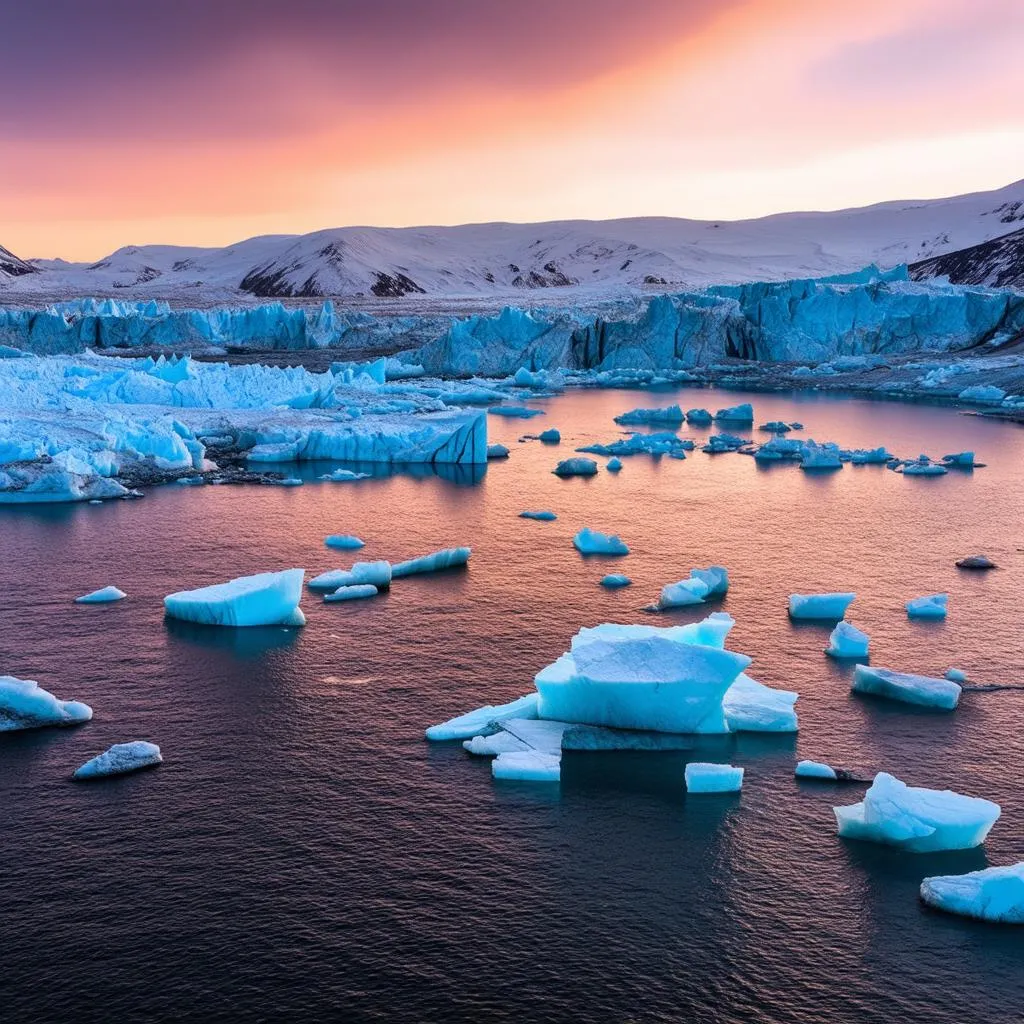 Jokulsarlon Glacier Lagoon, Iceland