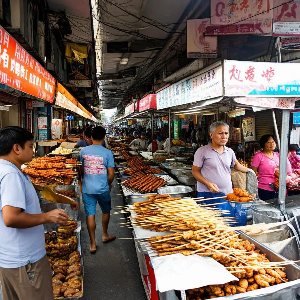 Kajang Satay Vendors