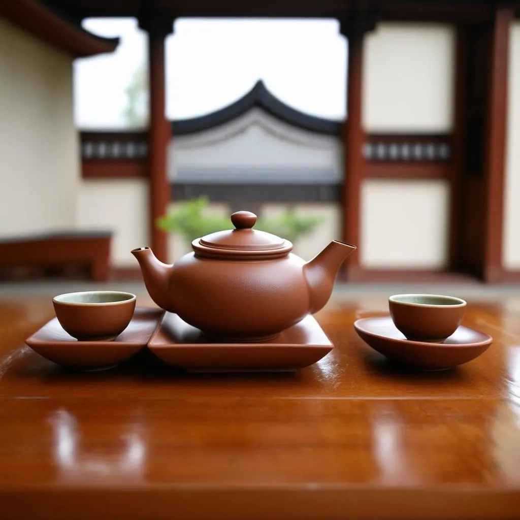 Korean tea set