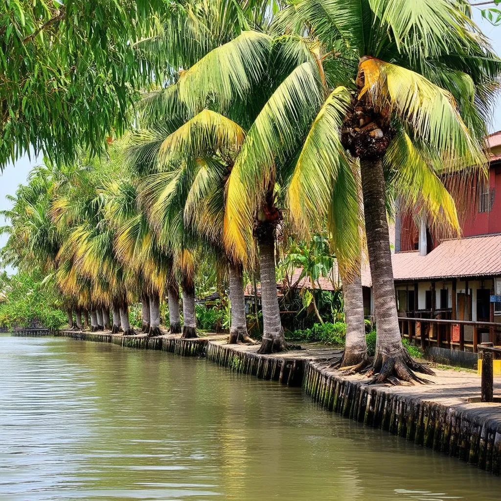 Coconut Trees in Lang Xanh