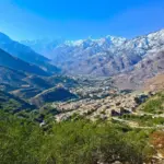 Scenic view of the Lebanon Mountains