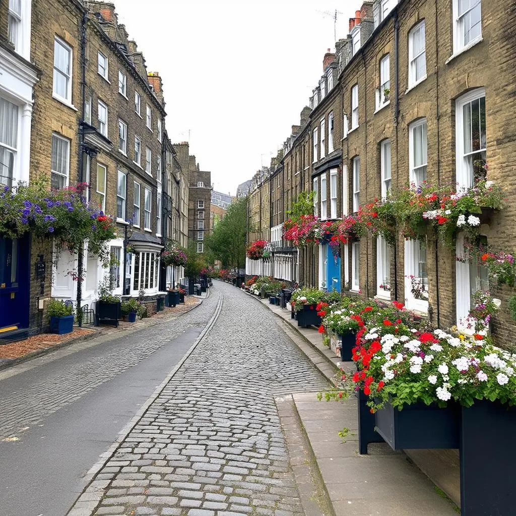 Charming London Street