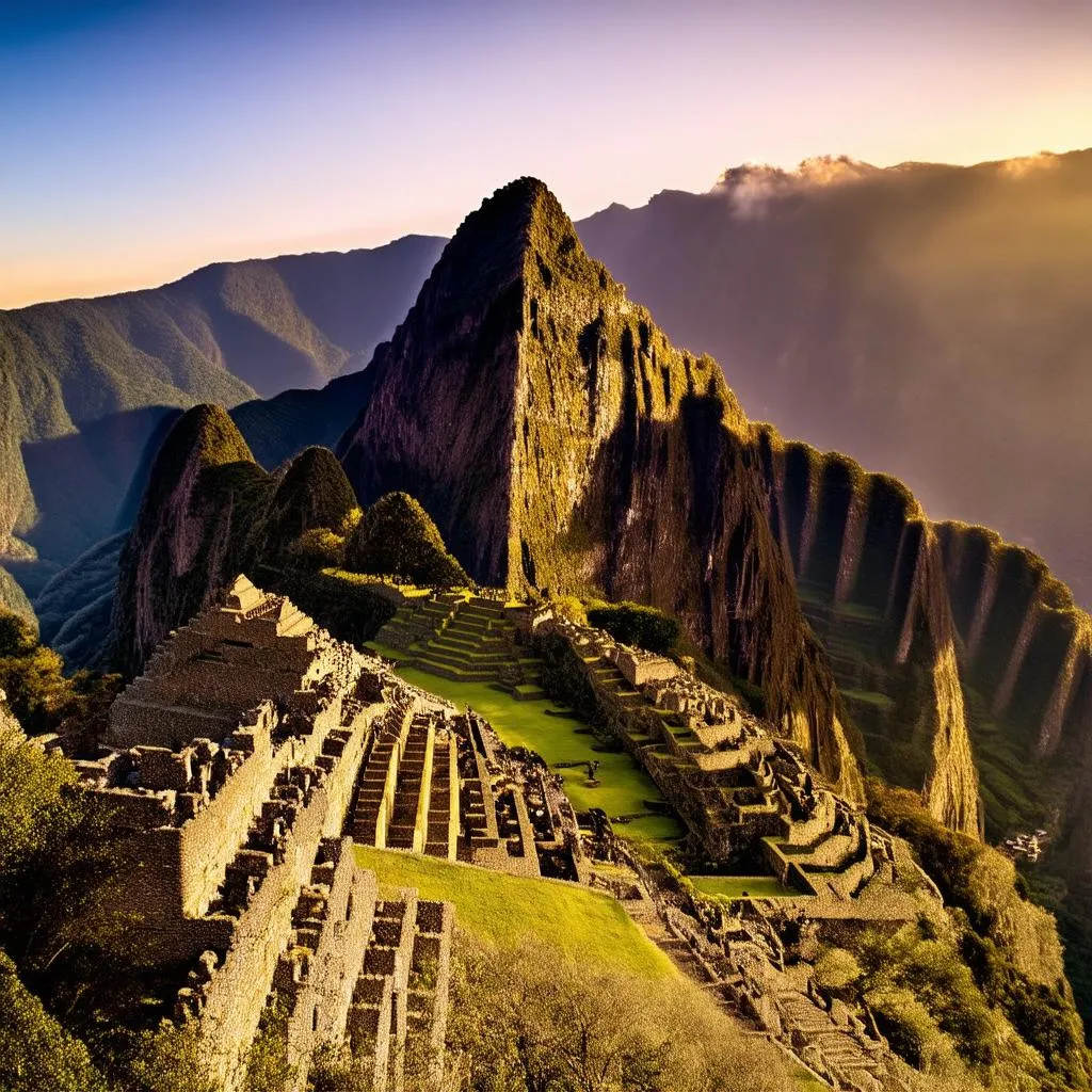 Machu Picchu at Sunrise