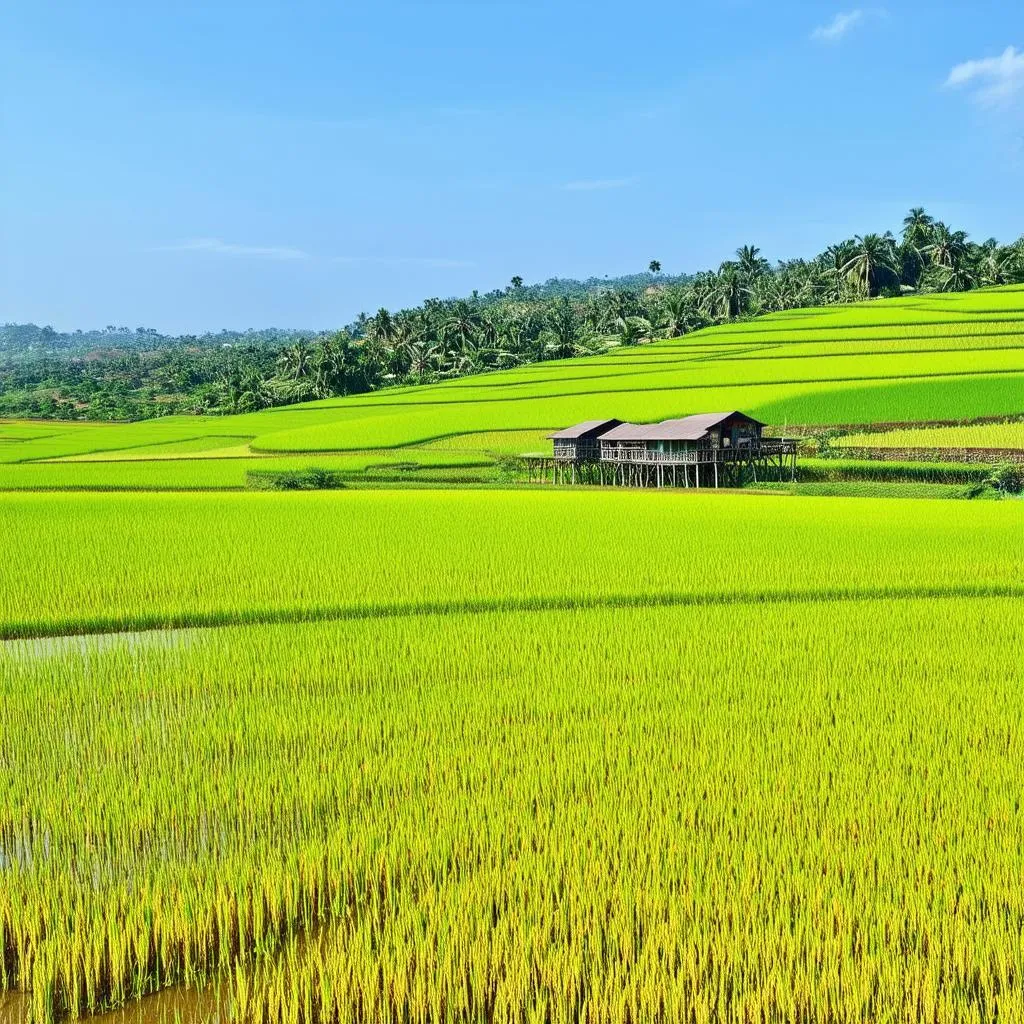 Golden Rice Paddies