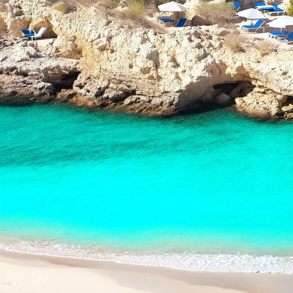 Beautiful Mediterranean beach