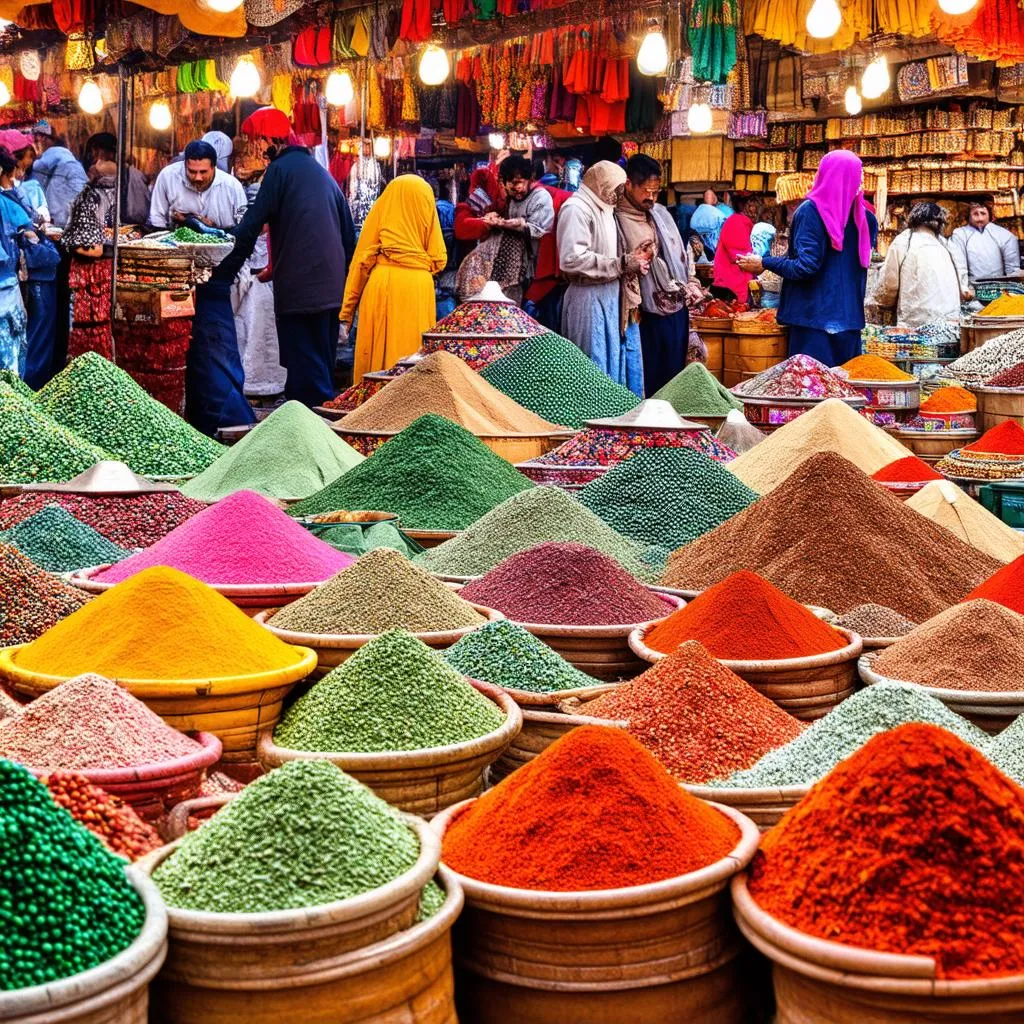 Spices and colors