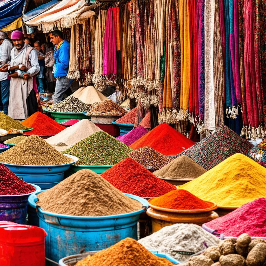 Moroccan Market Vendors