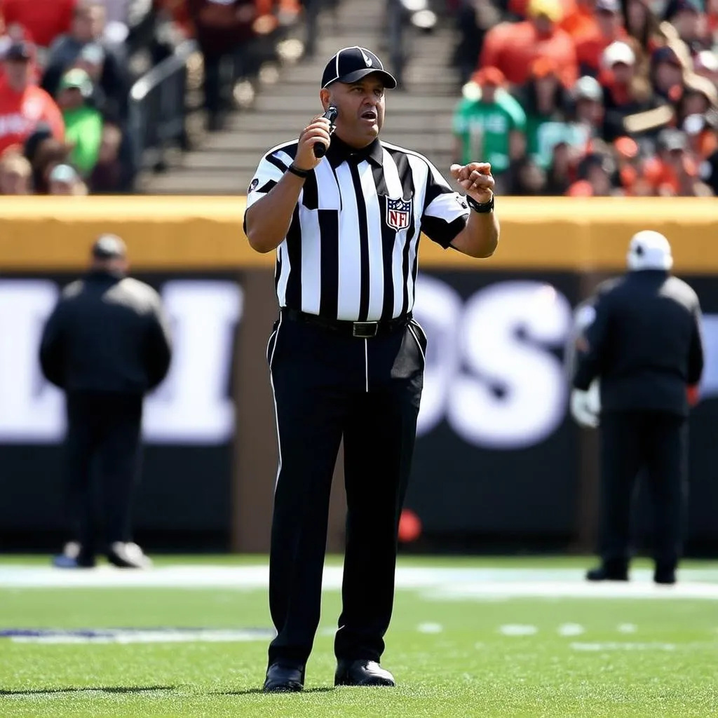 Referee on Field