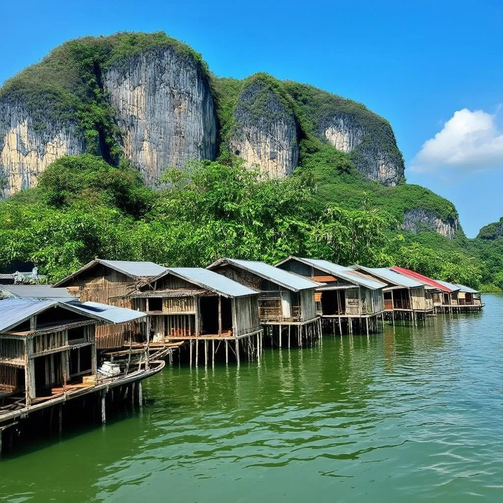 Nga Nam Floating Village