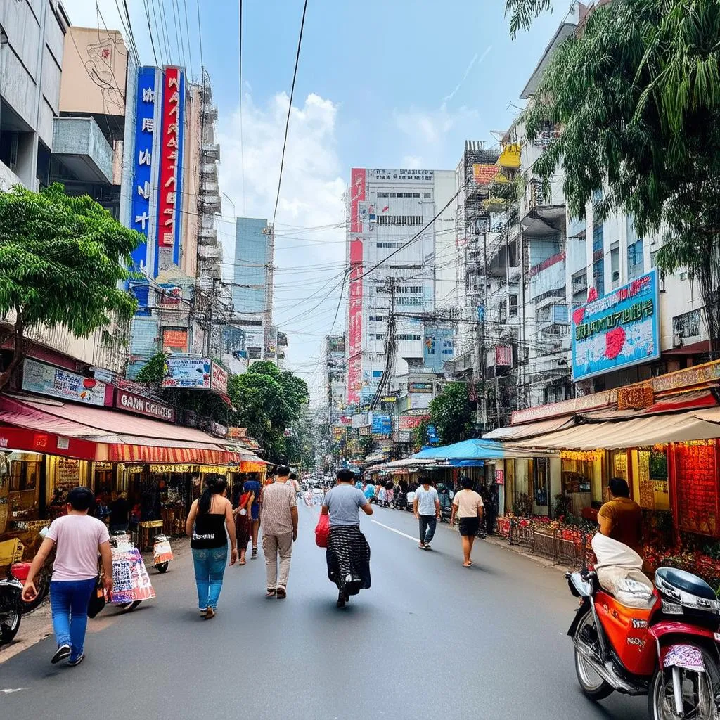 Nguyen Du Street, Saigon