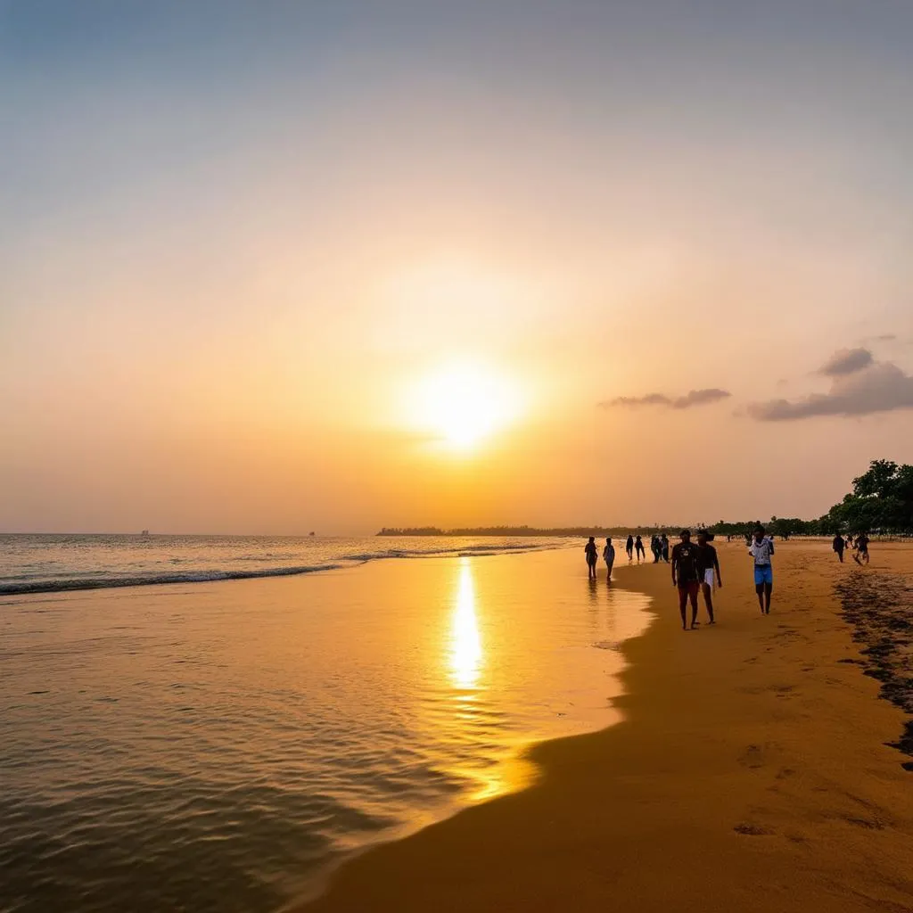 Ninh Chu Beach Sunset