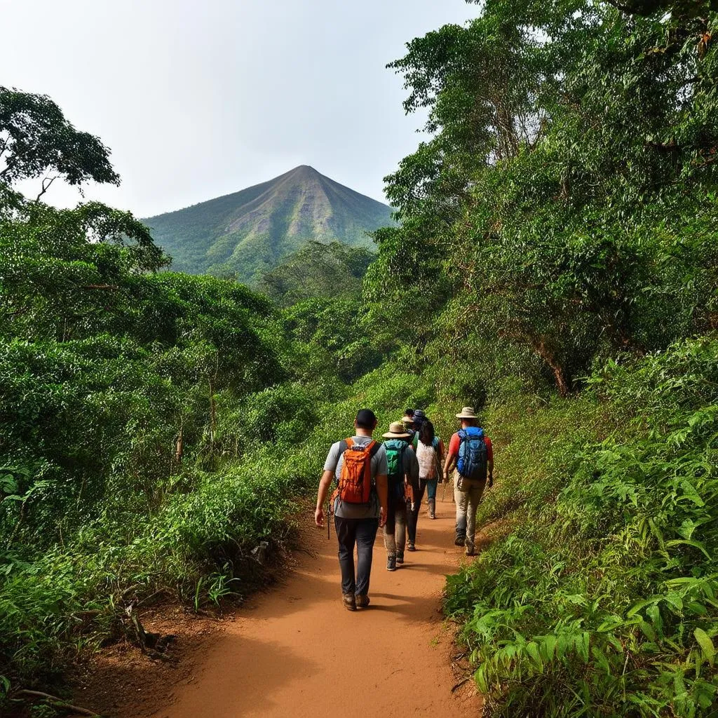 Hiking in Nui Ba Vi