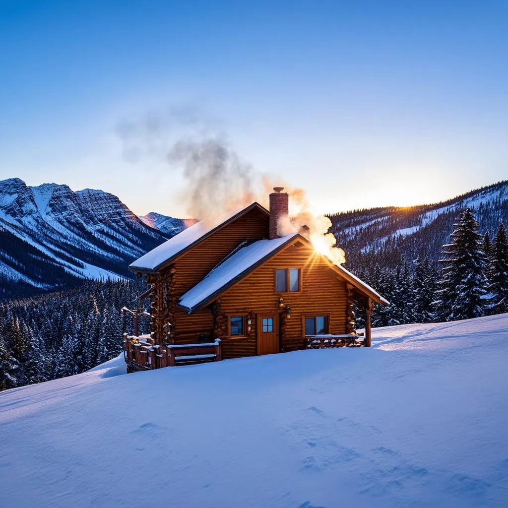 Serene Mountain Cabin