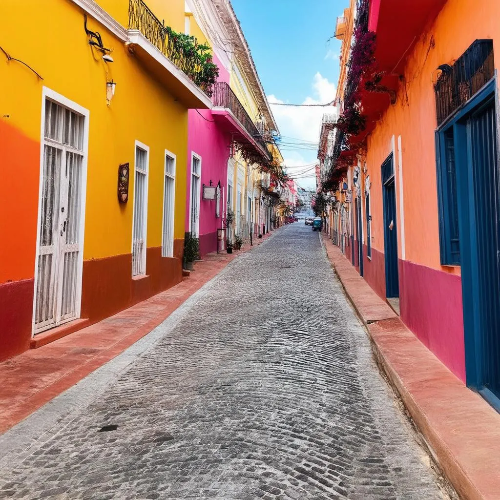 Old San Juan street view