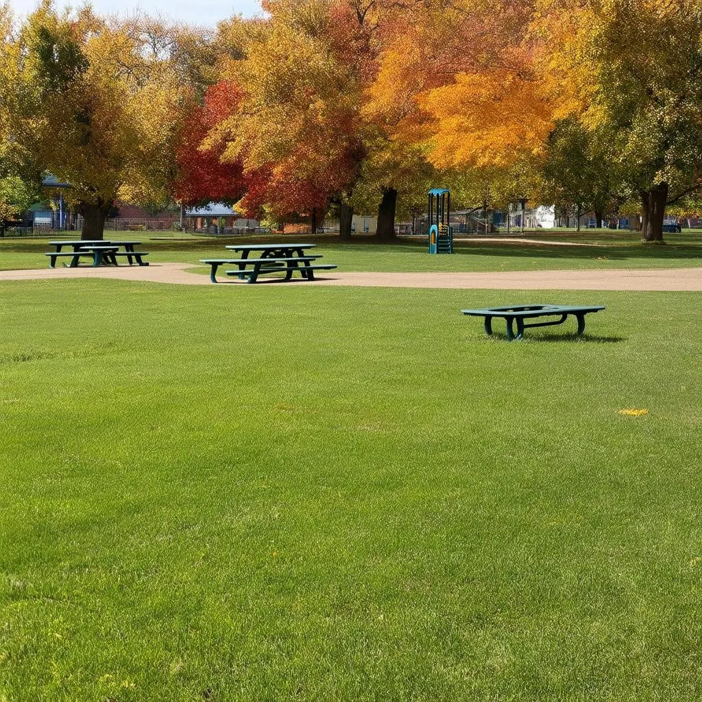 Scenic park view in Parma Heights