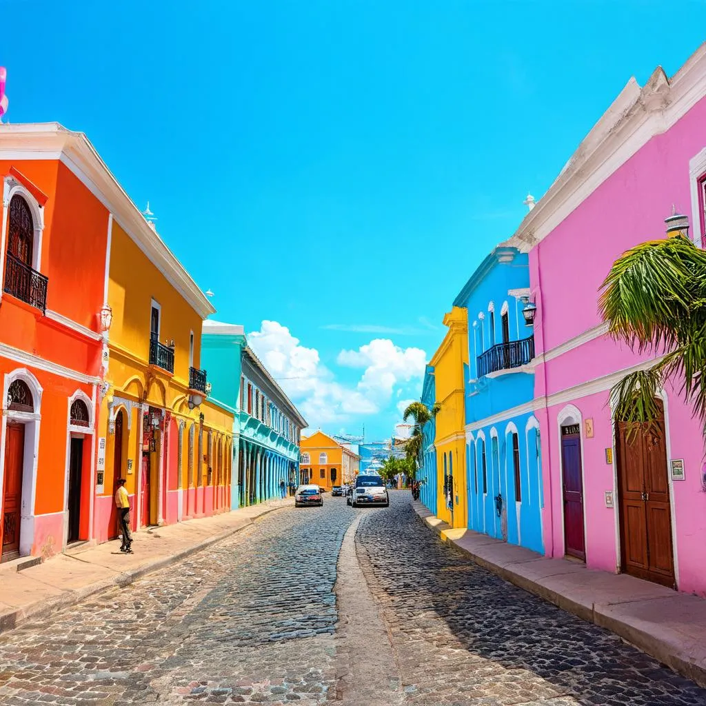 Historic streets of Pelourinho, Salvador