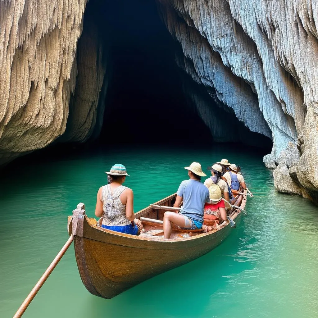 Boat Trip in Phong Nha Cave