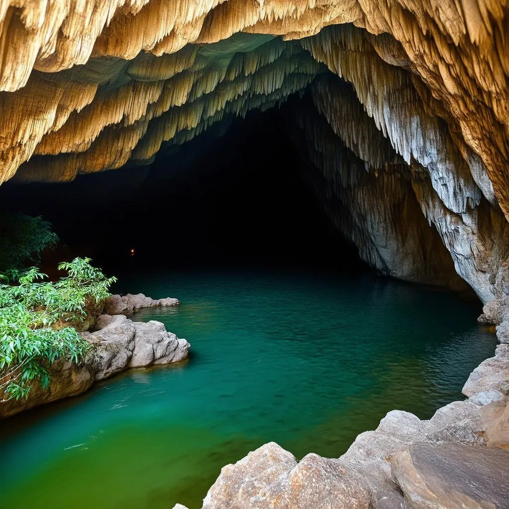 Inside Phong Nha Cave, Vietnam