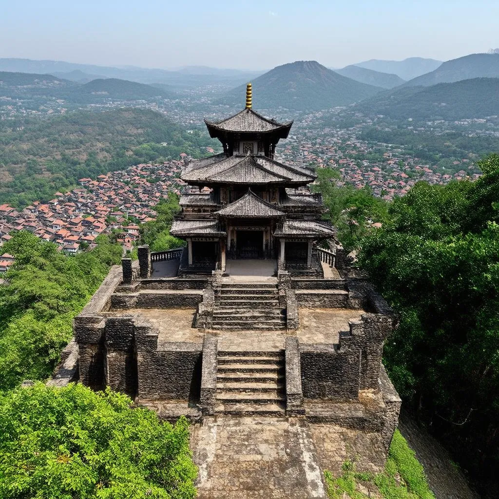 Ancient pagoda in Nam Dong