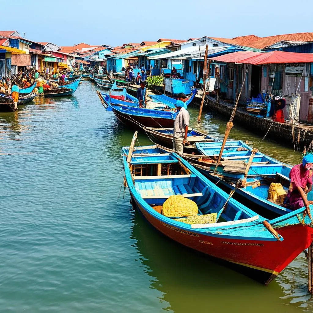 Quan Lan Fishing Village