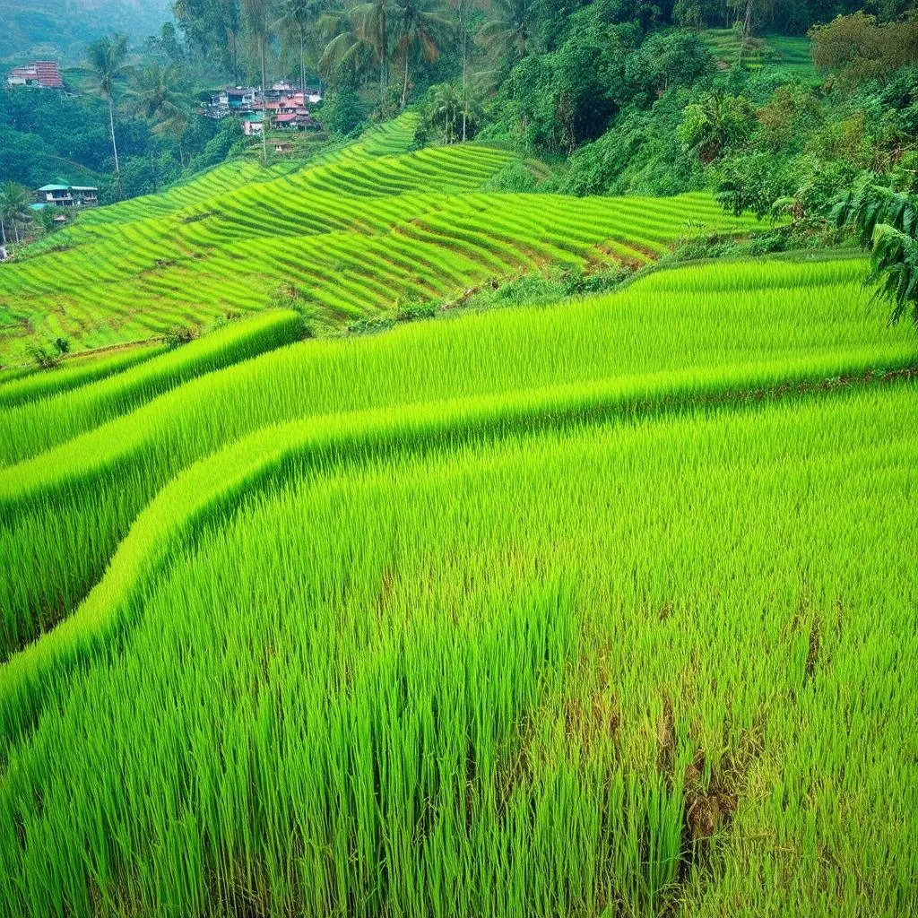 Terraced Rice Fields in Sapa