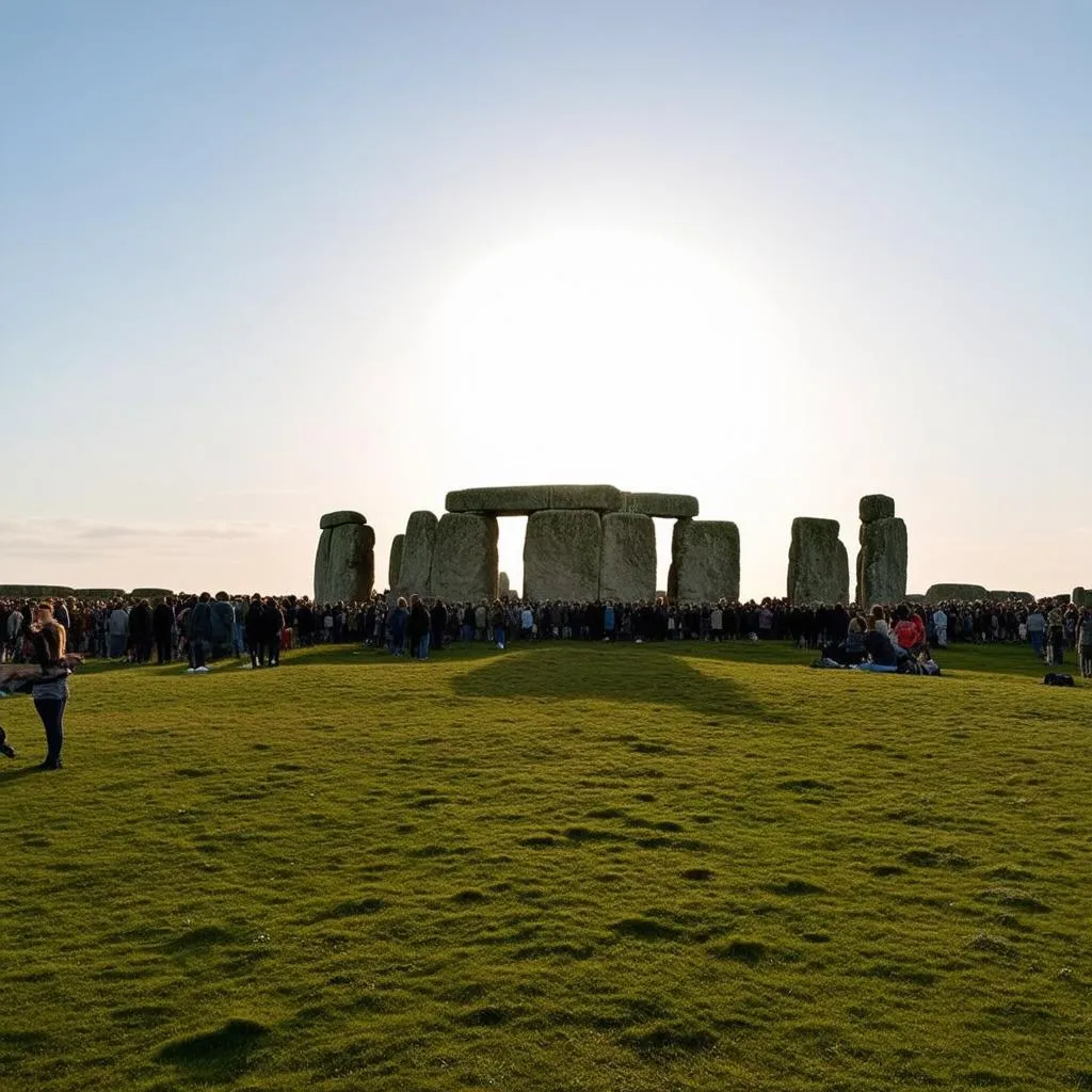 Stonehenge during Summer Solstice