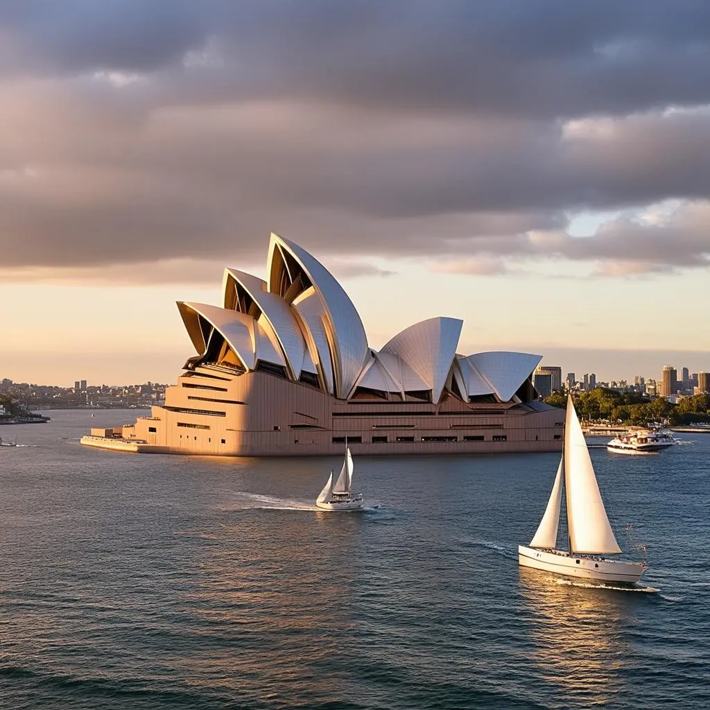 Sydney Opera House at Sunset