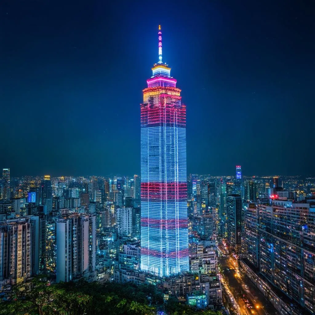 Taipei 101 building in Taiwan