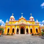 Cao Dai Holy See in Tay Ninh