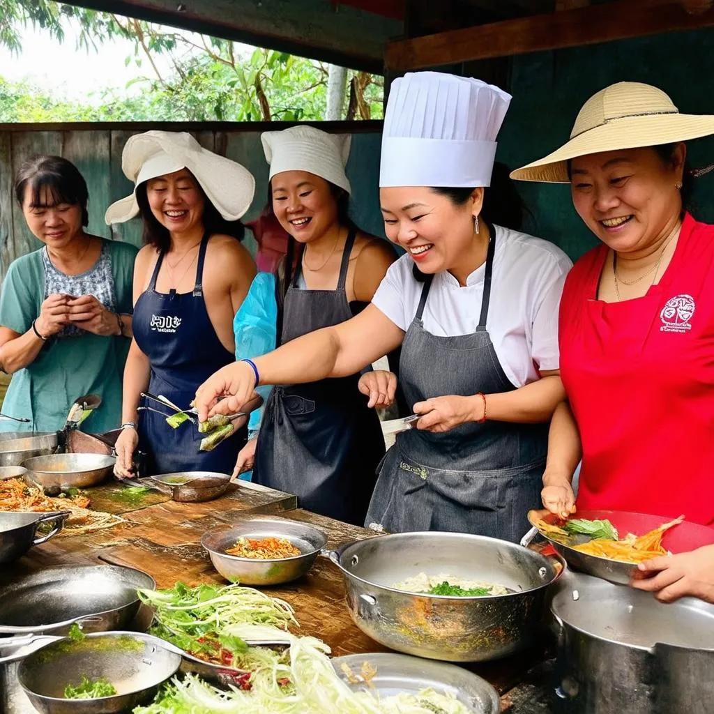 Cooking class in Thailand