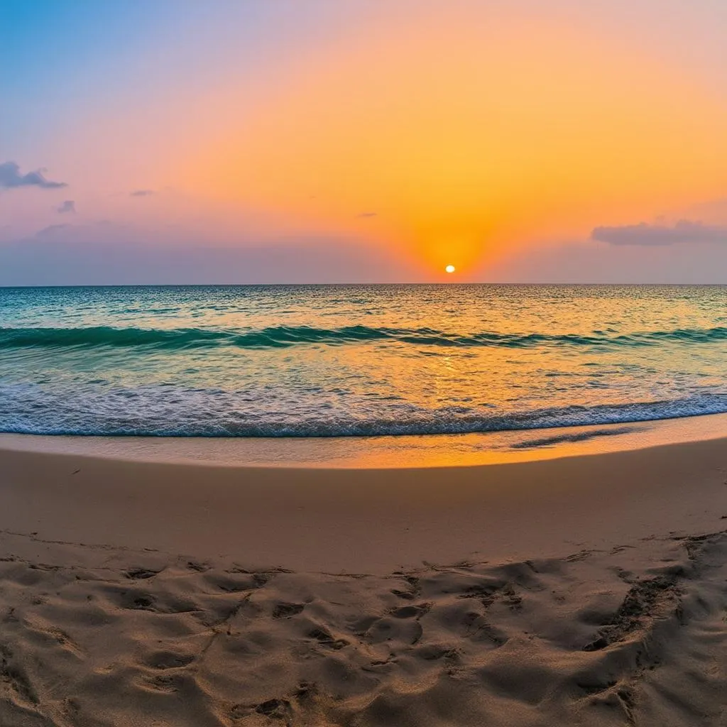 Thailand Sunset Scenery