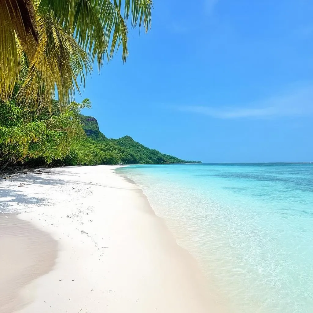 Tropical beach in Thailand