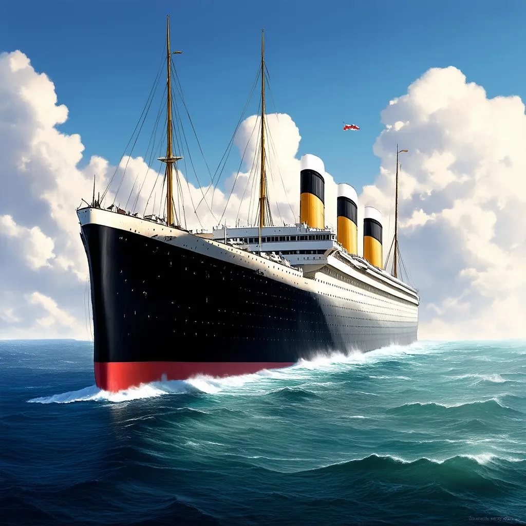 Image of the Titanic