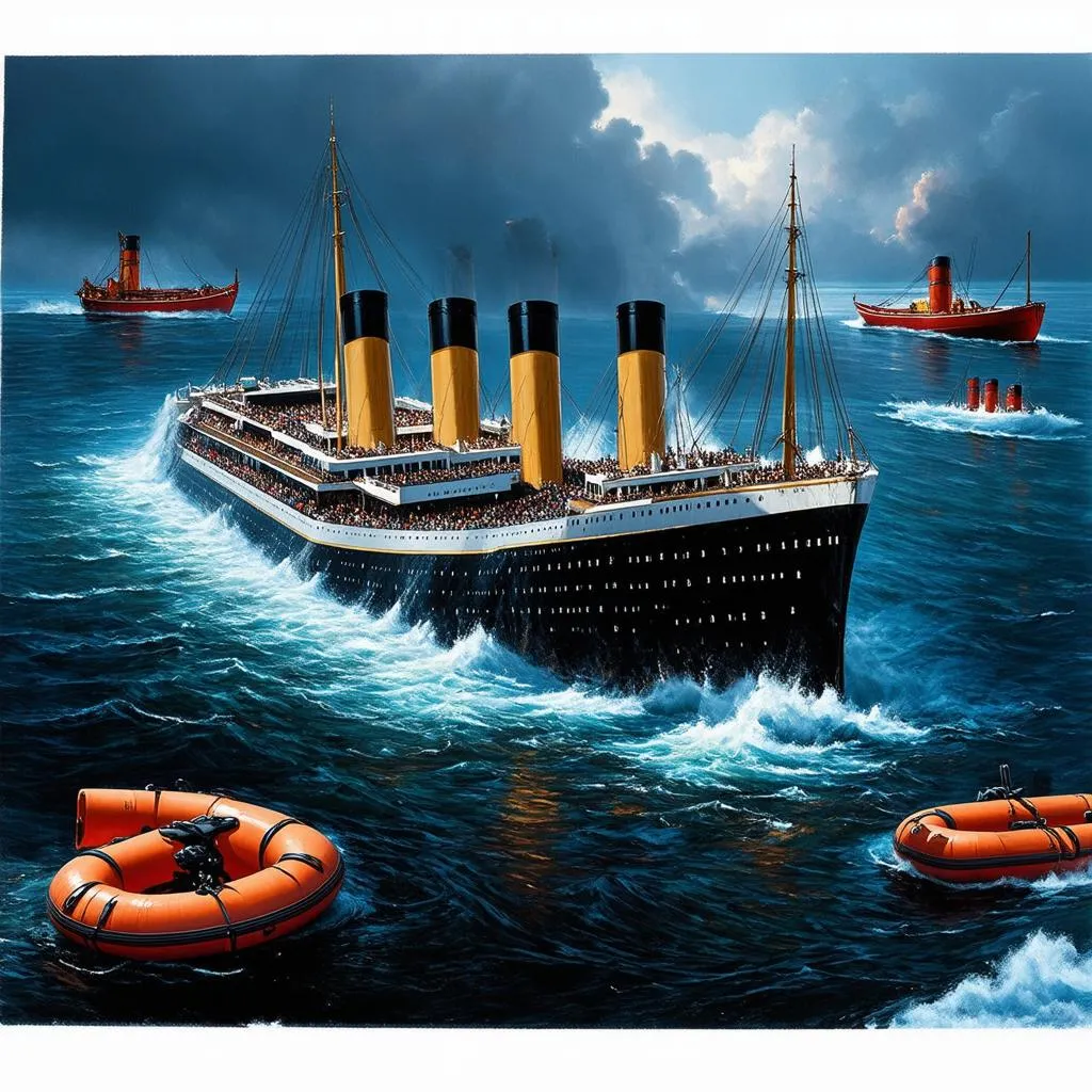 The Titanic Sinking