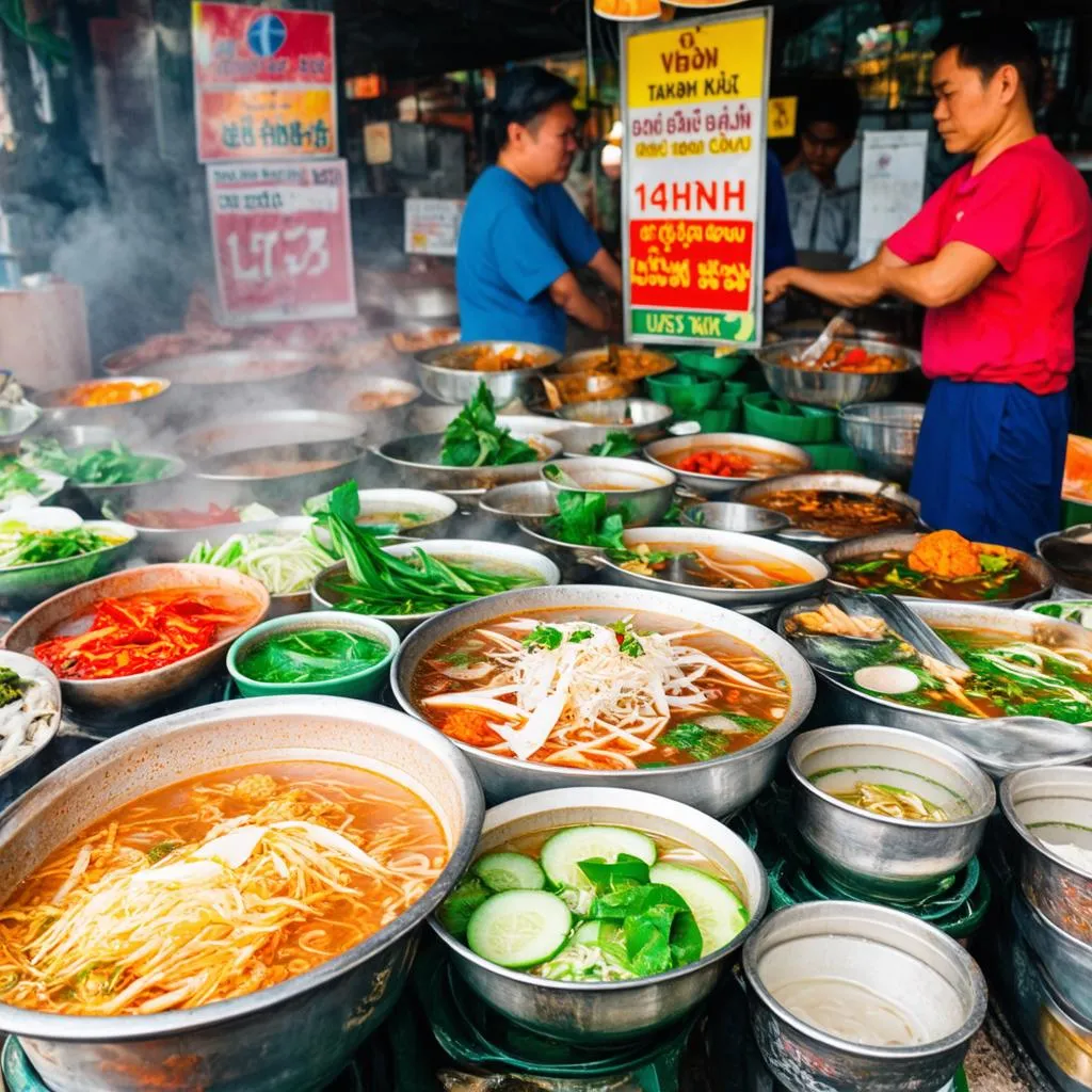 Delicious Vietnamese Street Food