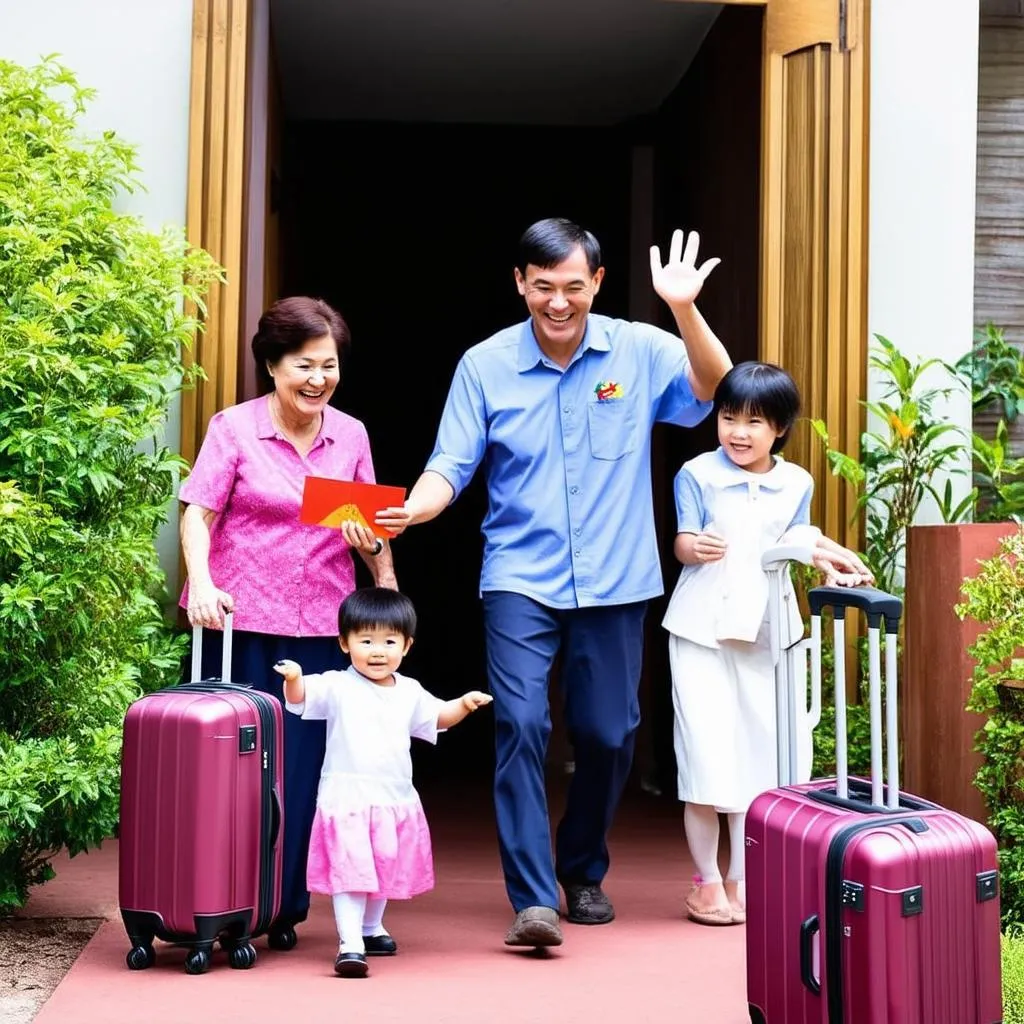 Vietnamese Family Travel