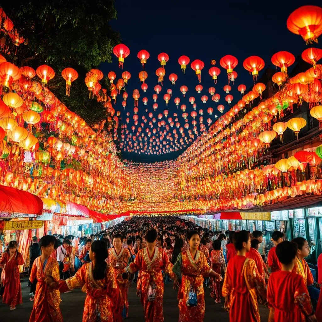 Festival lanterns