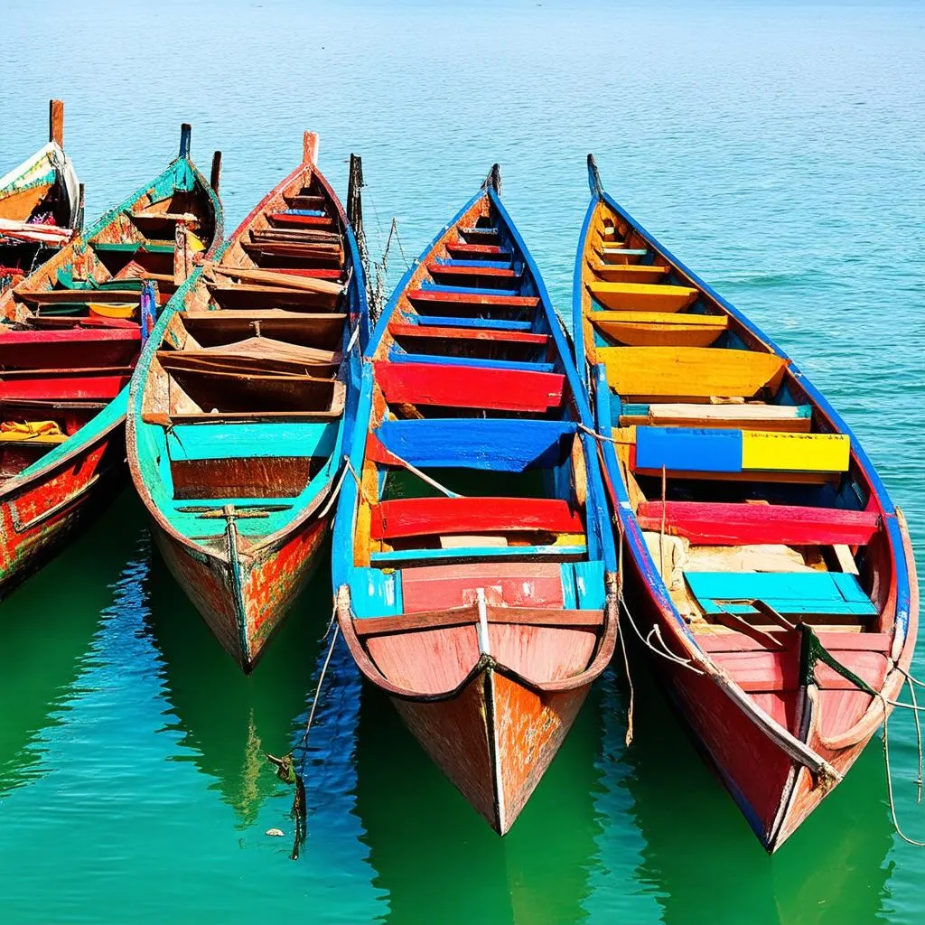 Vietnamese Fishing Boats