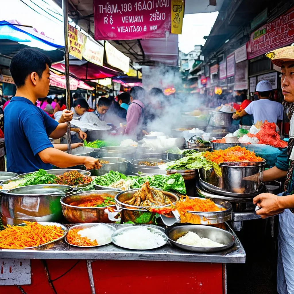 Vibrant Street Food Scene