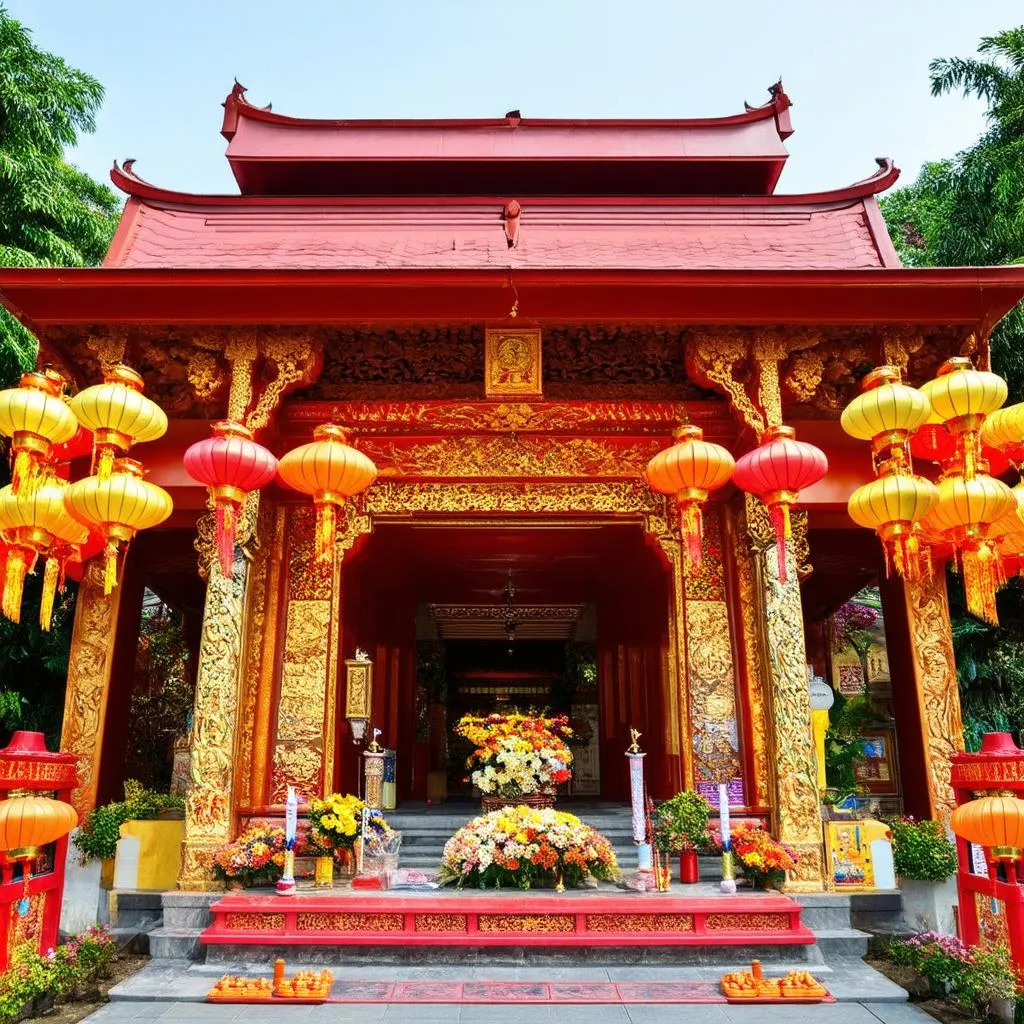 Traditional Vietnamese Temple