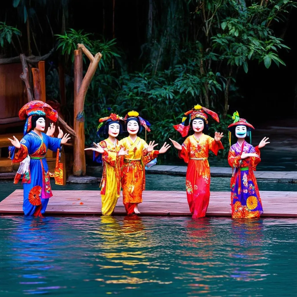 Traditional Vietnamese Water Puppet Show