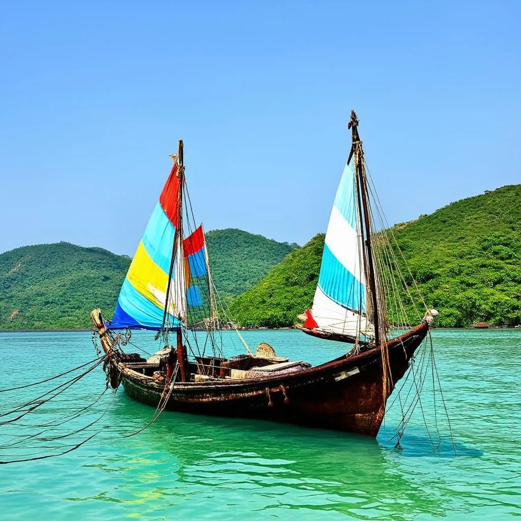 Vinh Hy Bay Fishing Boat