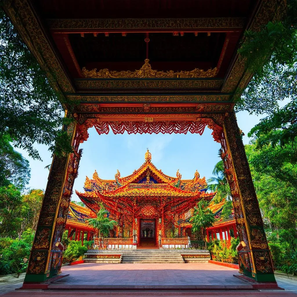 Serene Vinh Trang Pagoda