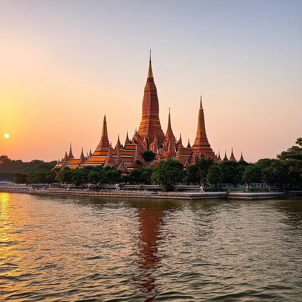 Wat Arun at sunset