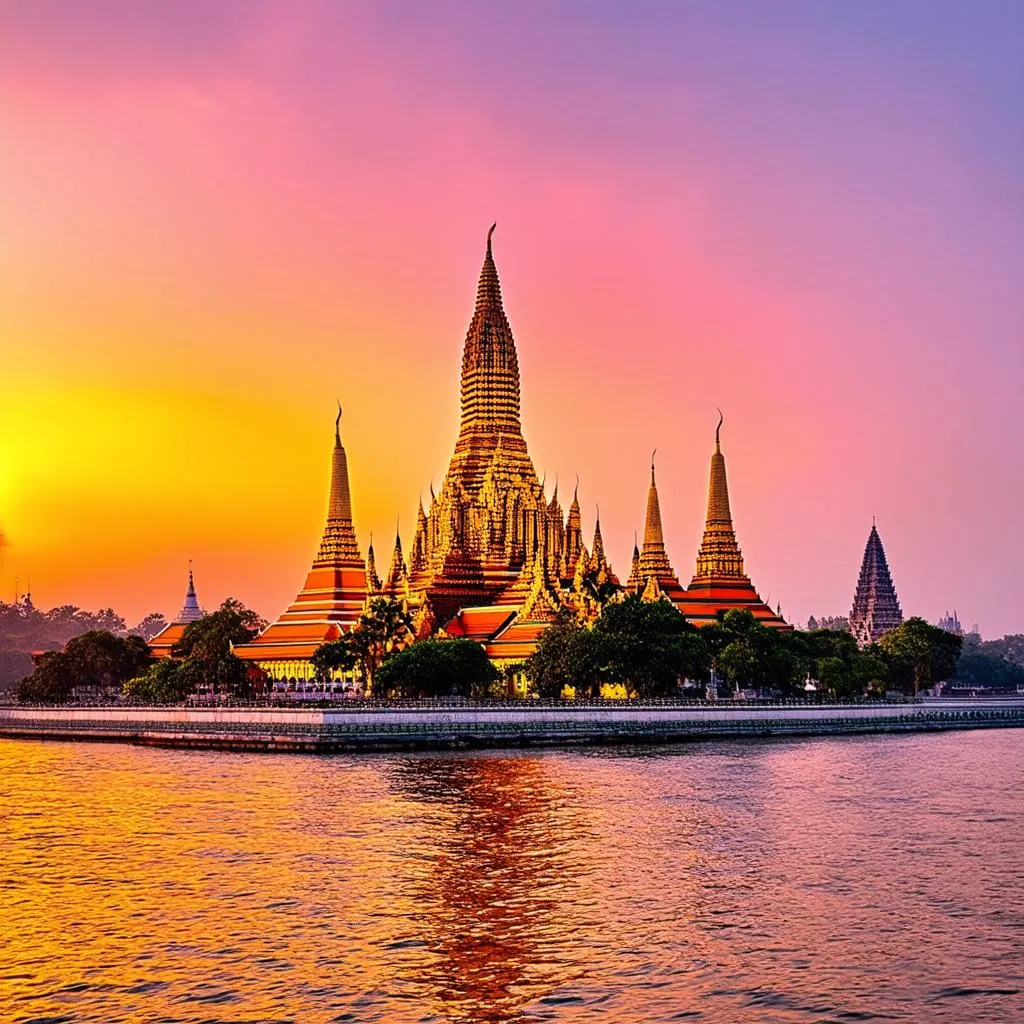 Wat Arun at Sunset