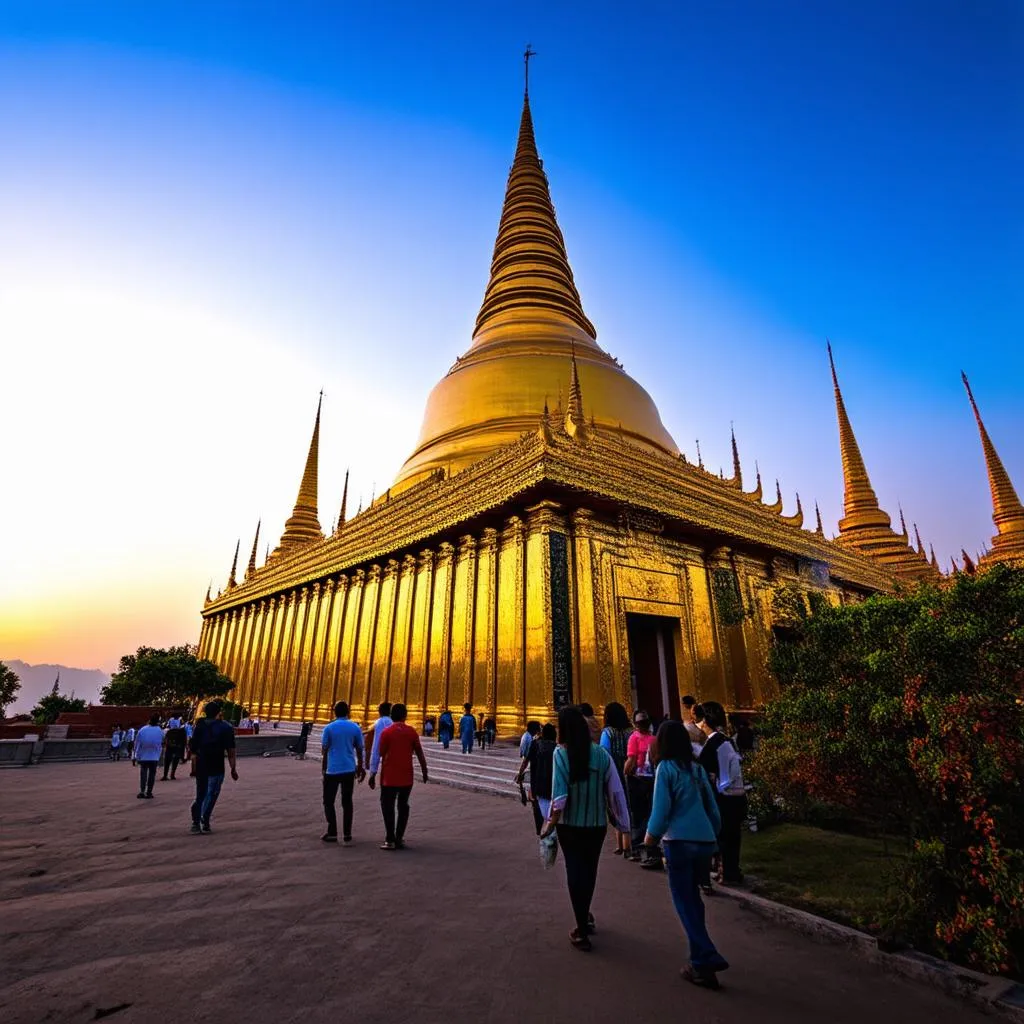 Wat Arun at sunset