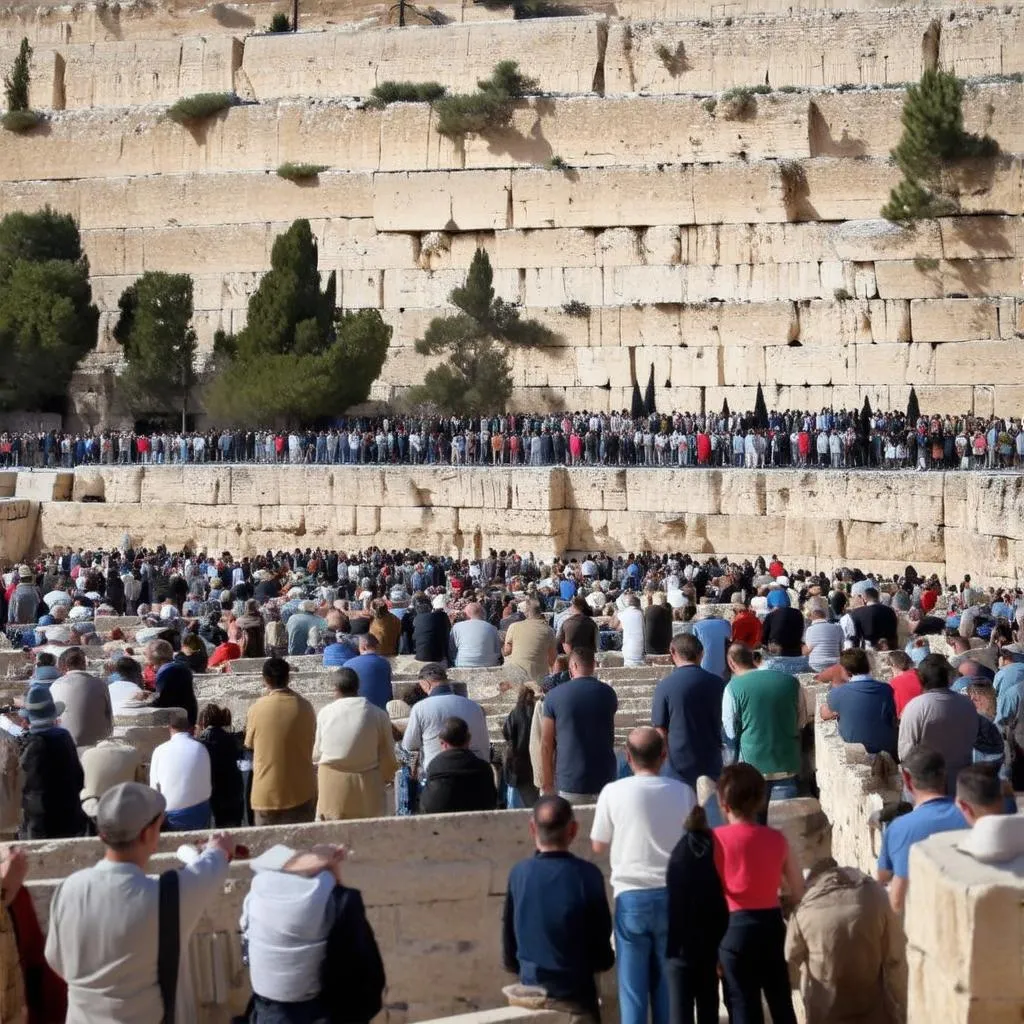 Western Wall in Jerusalem